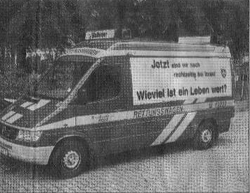 Wir schrieben das Jahr 2004. An der Notfallversorgung der Bevlkerung soll gespart werden. Allein an der Unterschriftenaktion beteiligen sich 17500 Personen. Die Rettungswache gibt es bis heute.